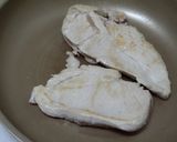 鶏ムネ肉ステーキにボンゴレソース作り方3写真