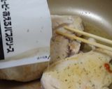 鶏ムネ肉ステーキにボンゴレソース作り方5写真