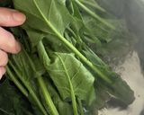 ほうれん草の海苔巻き(おひたしアレンジ)作り方1写真