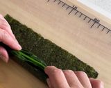 ほうれん草の海苔巻き(おひたしアレンジ)作り方6写真