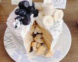ジェンダーリビールケーキ♪作り方6写真
