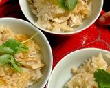 松茸ごはん作り方8写真