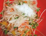 ワラサと５種の野菜のカルパッチョ作り方2写真