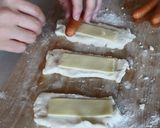 米粉のソーセージチーズドッグ作り方6写真