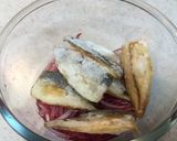 ＃酒の肴　鯵のマリネ作り方6写真
