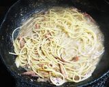 やりいかの煮汁減塩パスタ・塩分1.73g作り方4写真