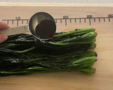 ほうれん草の海苔巻き（おひたしアレンジ）作り方4写真