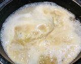 ごま油香る☆巣ごもり半熟たまごのおみそ汁作り方5写真