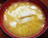 ごま油香る☆巣ごもり半熟たまごのおみそ汁作り方7写真