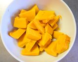 かぼちゃのクリームパスタ作り方1写真