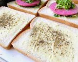 【豆苗が美味しい・ハムサンド】作り方6写真