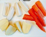 無水鍋で温野菜サラダ作り方1写真