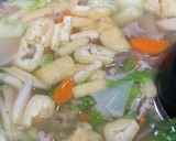 残り野菜をとりあえず全部切って！簡単豚汁作り方3写真