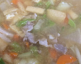 残り野菜をとりあえず全部切って！簡単豚汁作り方5写真