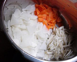冬の定番！具だくさんのお味噌汁作り方5写真