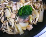 鶏肉とほうれん草としめじのキッシュ作り方7写真