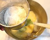 米粉で作る★マドレーヌ〈抹茶•ほうじ茶〉作り方4写真
