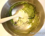 米粉で作る★マドレーヌ〈抹茶•ほうじ茶〉作り方5写真
