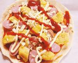 トースターで簡単ピザ惣菜系作り方11写真