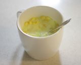 ちぎりキャベツのミルクコーンスープ作り方3写真