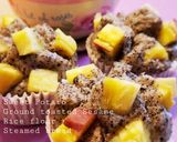 栄養満点ふんわり♡かぼちゃ米粉蒸しパン♡作り方18写真