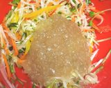 ワラサと５種の野菜のカルパッチョ作り方5写真