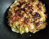 ヘルシーで高たんぱくなお好み焼き作り方4写真