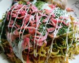 ヘルシーで高たんぱくなお好み焼き作り方7写真
