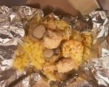 残り物でバター醤油ホイル蒸し作り方7写真