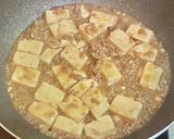 梅肉で麻婆豆腐風うま煮作り方6写真