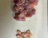 食欲そそるさつまいもと鶏もも肉の甘酢焼き作り方3写真