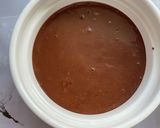 オートミールで作るフォンダンチョコケーキ作り方2写真