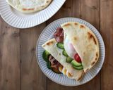 フライパンで簡単♪ピタパン／米粉入り作り方7写真