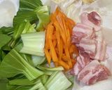 梅干で焼きうどん作り方1写真