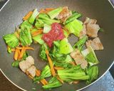 梅干で焼きうどん作り方3写真