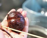 ラム酒香る*栗の渋皮煮レアチーズケーキ作り方8写真