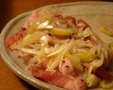 焼肉店と一緒！ネギ塩豚トロ作り方4写真