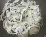 節約フライドオニオン丼作り方2写真