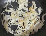 節約フライドオニオン丼作り方3写真