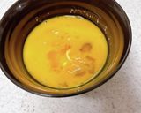 オープンオムレツ⑤ホタテのポン酢あんかけ作り方7写真