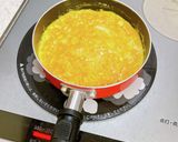 オープンオムレツ⑤ホタテのポン酢あんかけ作り方8写真