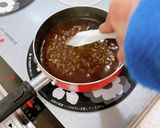 オープンオムレツ⑤ホタテのポン酢あんかけ作り方5写真