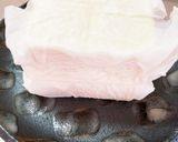 ベーコン舞茸ガーリックのトッピング温豆腐作り方7写真