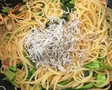 しらすと大根葉のペペロンチーノ♪作り方8写真