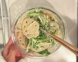 れんこんと水菜の明太子マヨサラダ作り方5写真