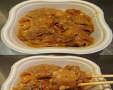 美味ドレチキン南蛮マヨで豚しょうが焼き丼作り方3写真
