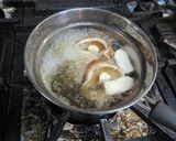 松茸の雑煮風煮物作り方3写真