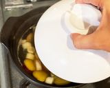 さつまいもとネギのほっこり土鍋味噌汁作り方5写真