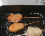 カリもちのび~る。米粉のチーズハットグ作り方6写真