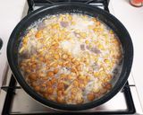 えのきなめこと豆腐の卵スープ作り方4写真